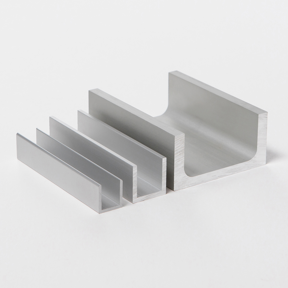 an aluminum channel extrusion